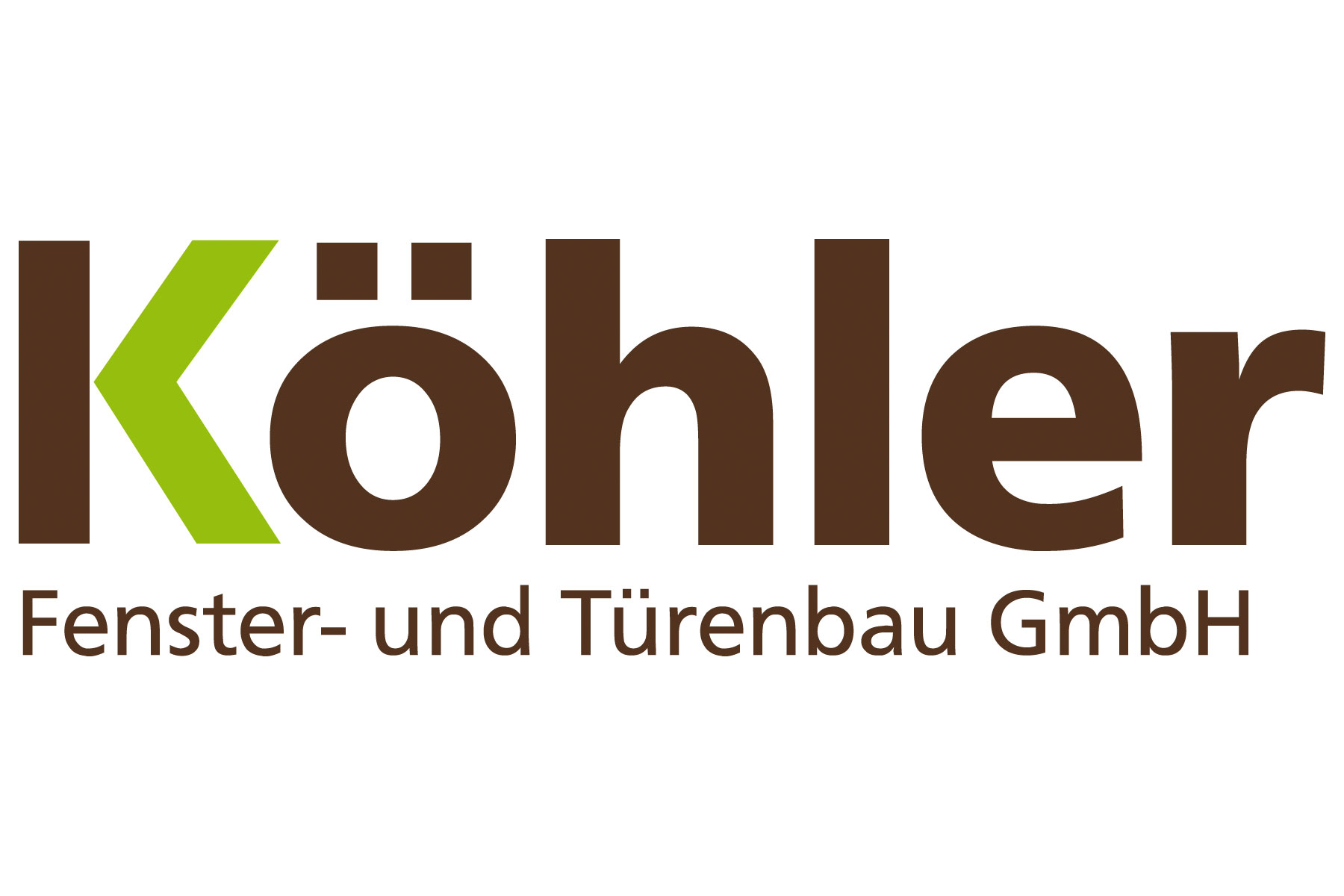 Logo Köhler Fenster- und Türenbau GmbH